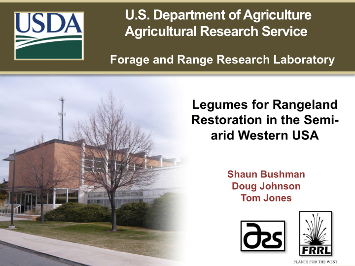 u s department of agriculture agricultural research