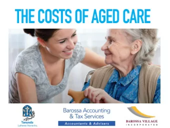 Introduction  Welcome to all attendees  Thanks to Barossa Accounting &amp; Tax Services,