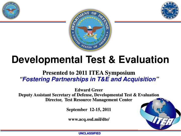 developmental test evaluation