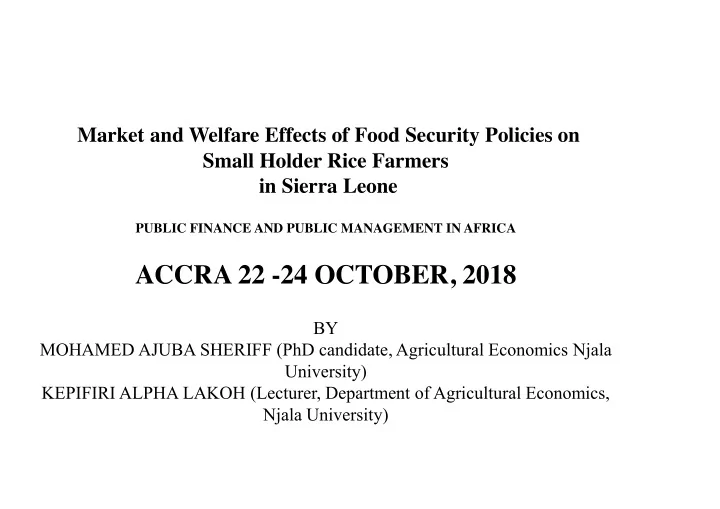 accra 22 24 october 2018