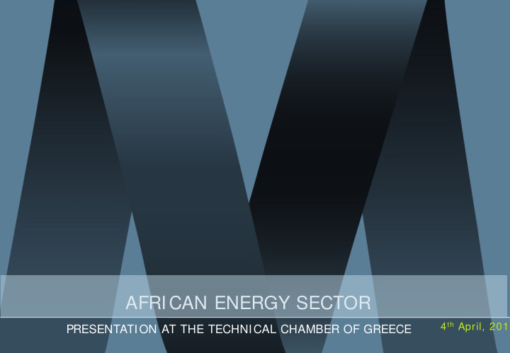 african energy sector