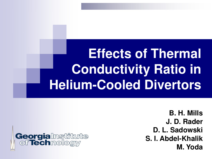 effects of thermal