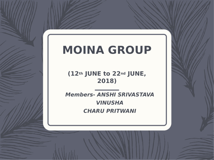 moina group