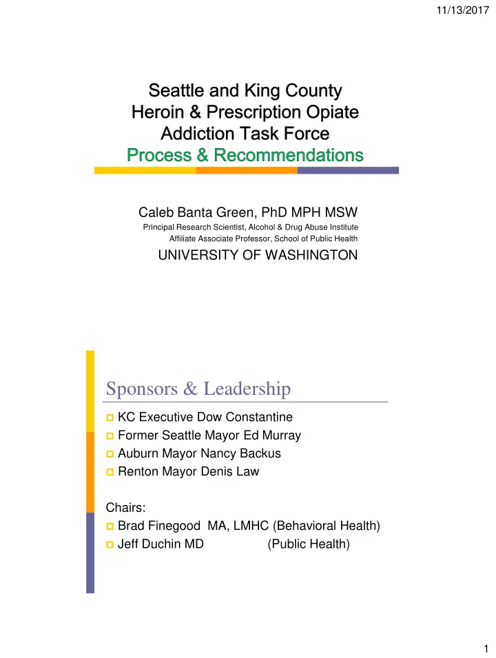 sponsors leadership