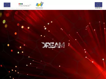 HORIZON 2020 Title: Driving up Reliability and Efficiency of Additive Manufacturing Acronym: DREAM