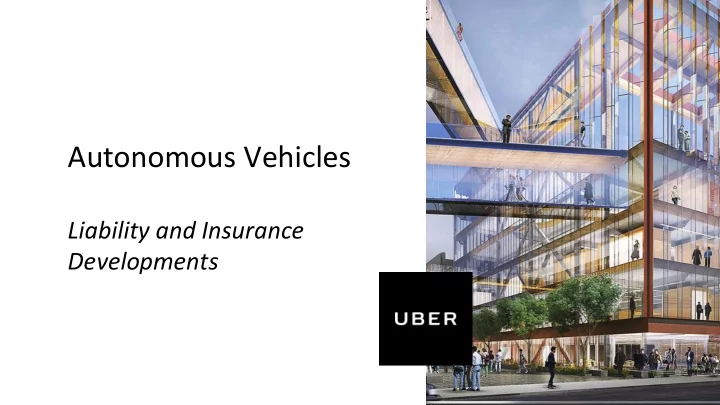 autonomous vehicles
