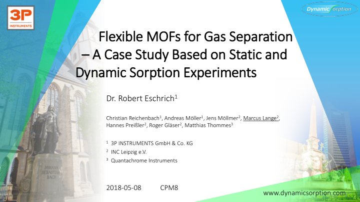 dynamic sorp rption experiments