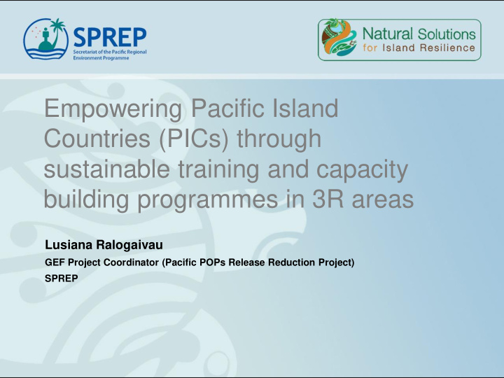empowering pacific island countries pics through
