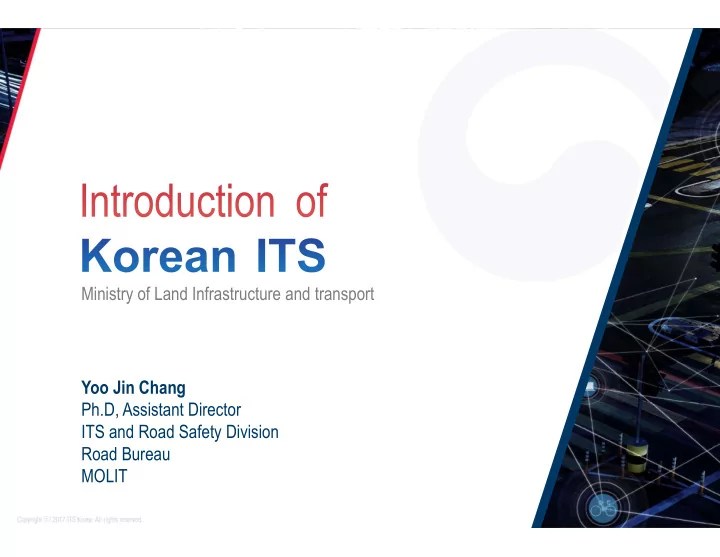 ministry of land infrastructure and transport yoo jin