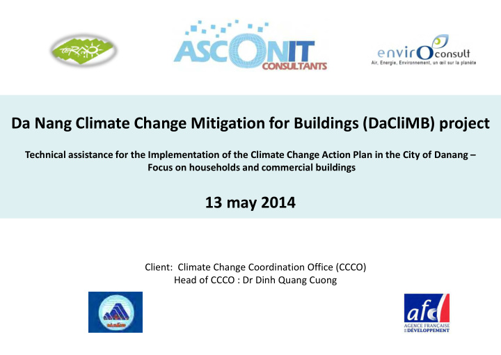 da nang climate change mitigation for buildings daclimb