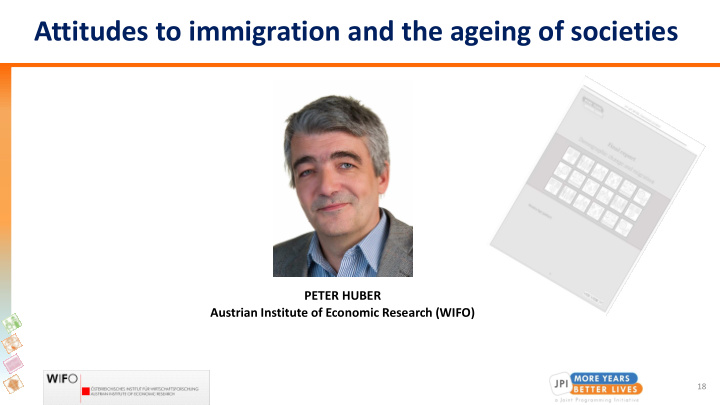 attitudes to immigration and the ageing of societies