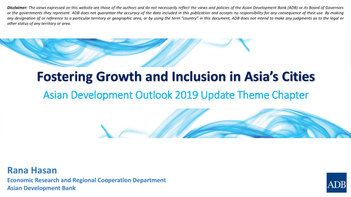 fostering growth and inclusion in asia s cities