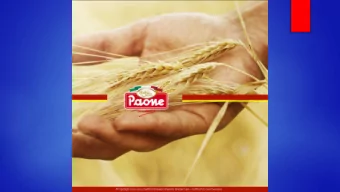 PA  PASTA PAON  STA PAONE  E  The story of one of the oldest Italian companies producing pasta