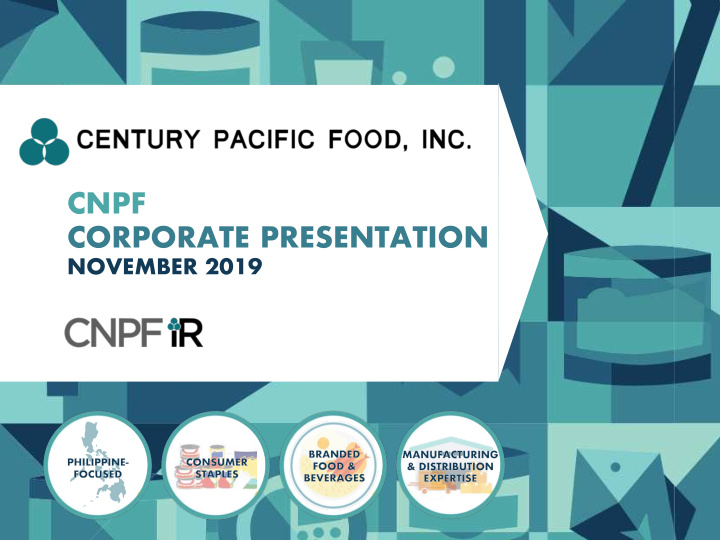 cnpf corporate presentation