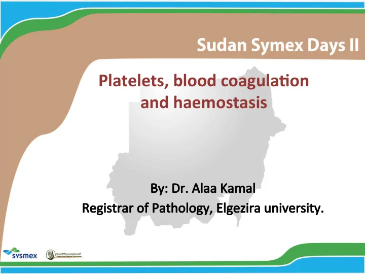 platelets blood coagula on and haemostasis normal