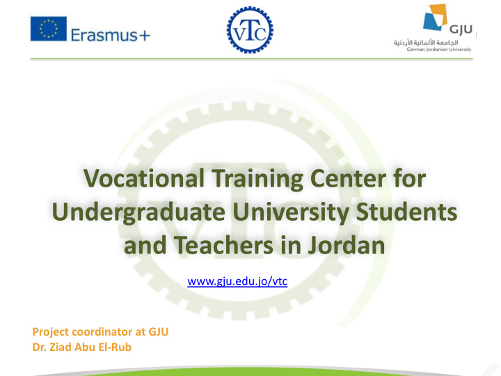 vocational training center for undergraduate university