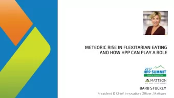 President &amp; Chief Innovation Officer, Mattson  What You  Need to  Know About  the Meteoric