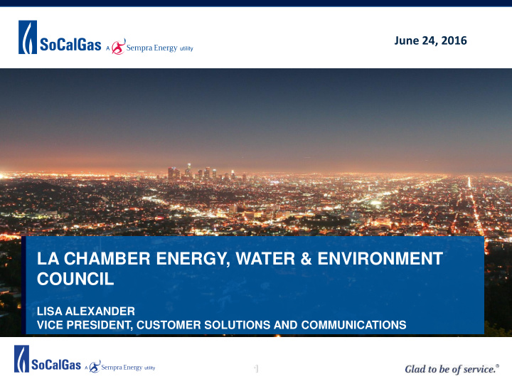 la chamber energy water environment council