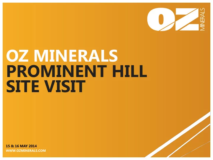site visit