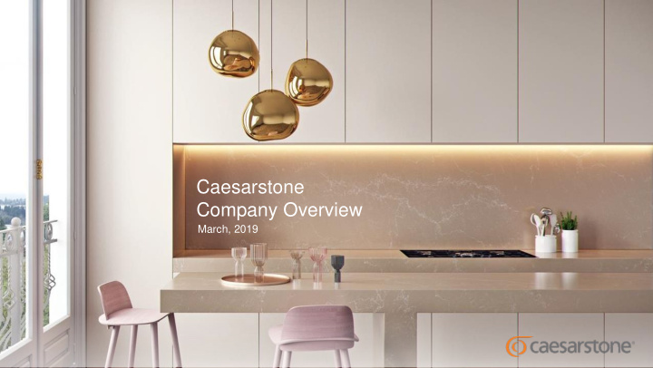 caesarstone company overview