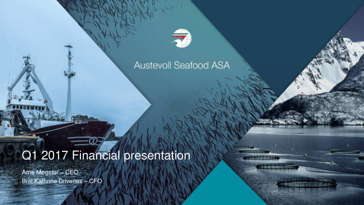 q1 2017 financial presentation