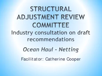 Facilitator: Catherine Cooper    Introductions    Emergency procedures    Details on how