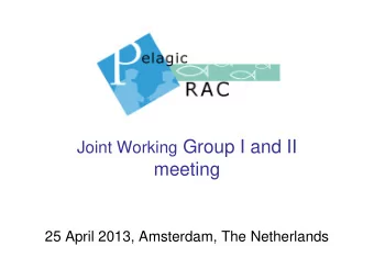 meeting  25 April 2013, Amsterdam, The Netherlands  Commission letter to PRAC    Gradual landing