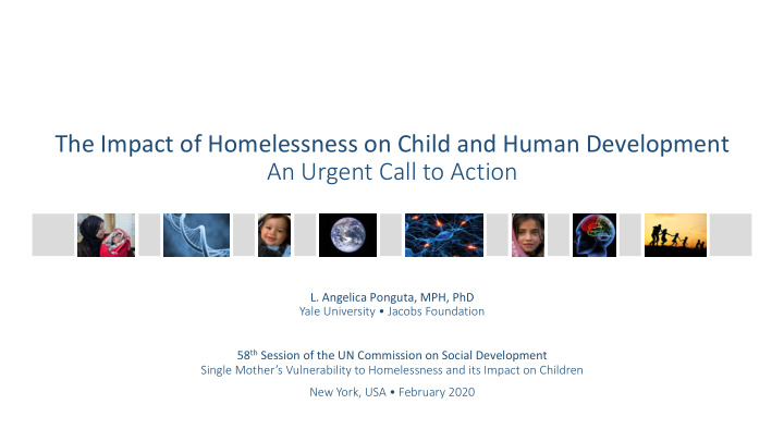 the impact of homelessness on child and human development