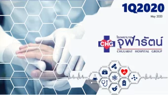 1Q2020  1Q2020  Disclaimers    The information contained in this presentation is for information