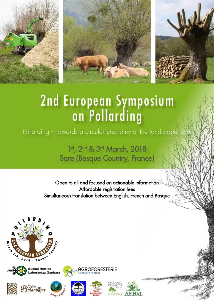 2nd european symposium on pollarding