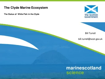 marinescotland  science  1 3,671 km 2  Surface Area  Volume 179 km 3  Average Depth           49 m