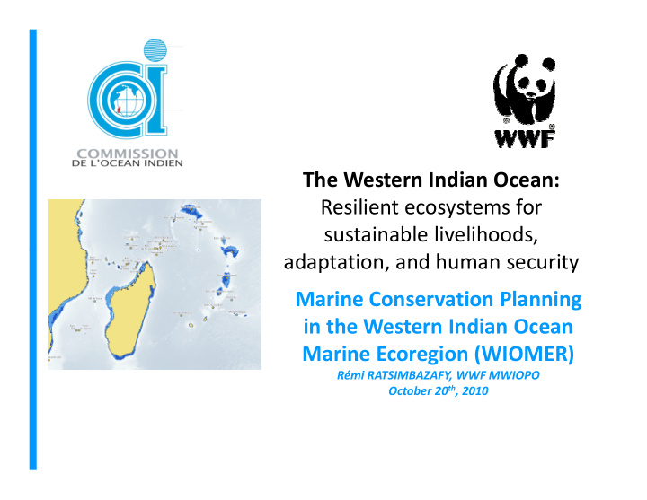 the western indian ocean resilient ecosystems for