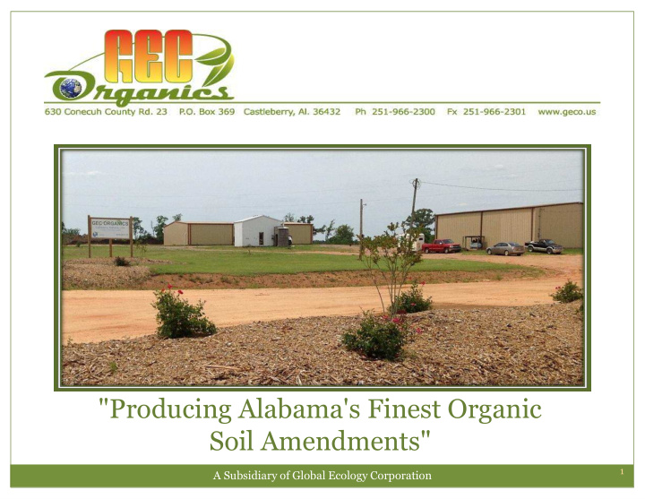 producing alabama s finest organic