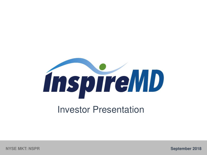 investor presentation