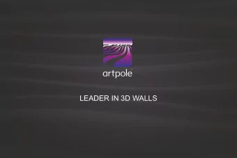 LEADER IN 3D WALLS  Artpole company is a manufacturer of 3D gypsum panels - innovative product with