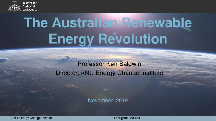 the australian renewable