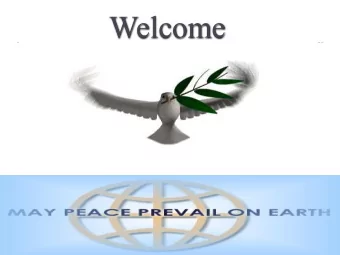 Welcome  1  Indigenous systems  A local village  2  Two Main Places for community conflicts  Shura