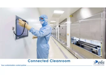 Connected Cleanroom  1  ELIS Cleanroom  Different name  More knowledge  Even better