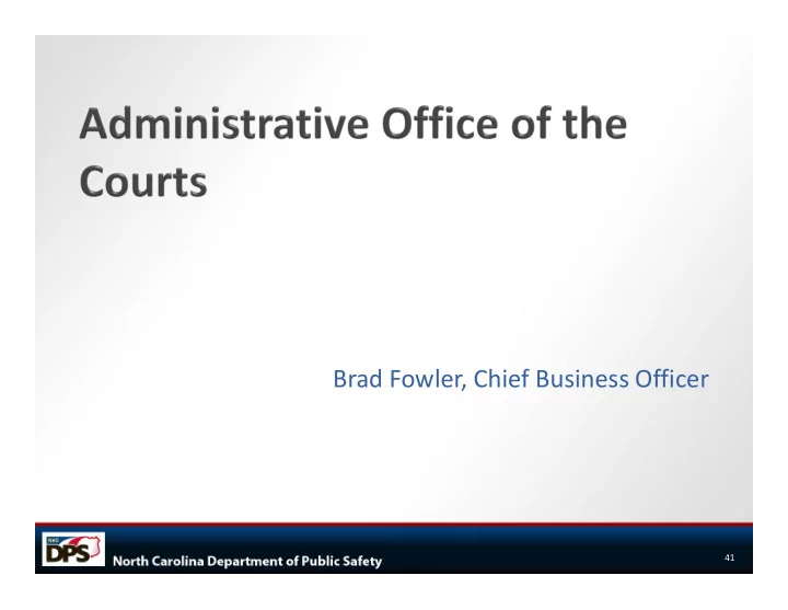 brad fowler chief business officer