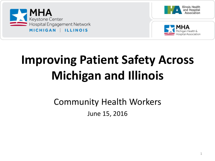 improving patient safety across