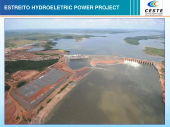 ESTREITO HYDROELETRIC POWER PROJECT  CONSORTIUM PARTICIPANTS  40.07%  30.00%  25.49%  4.44%