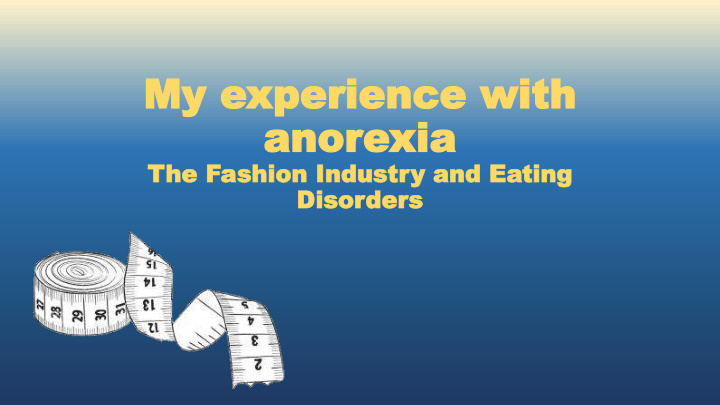 anor anorexia xia