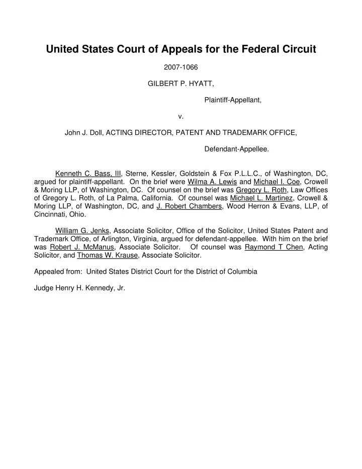 united states court of appeals for the federal circuit
