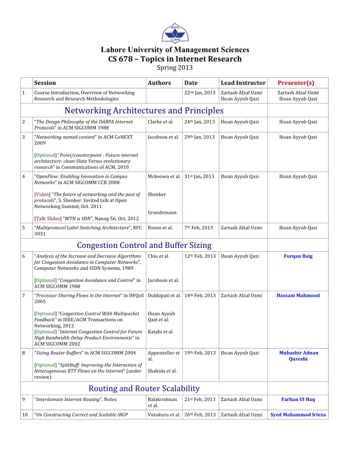 networking architectures and principles