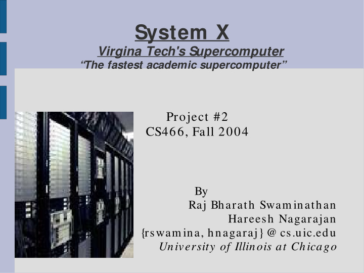 system x
