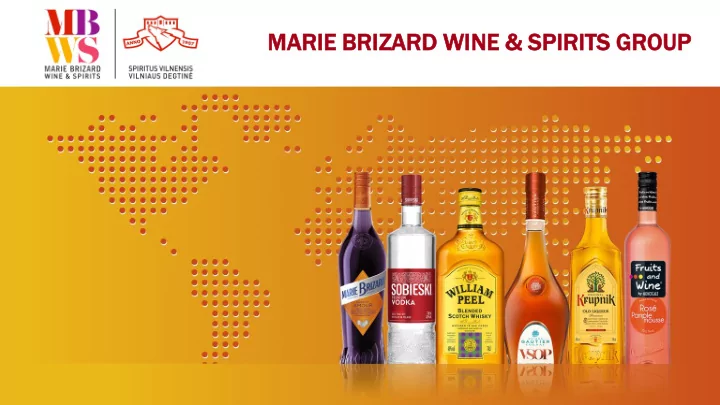 mar arie e brizar ard d wine e spirit rits gro roup up in