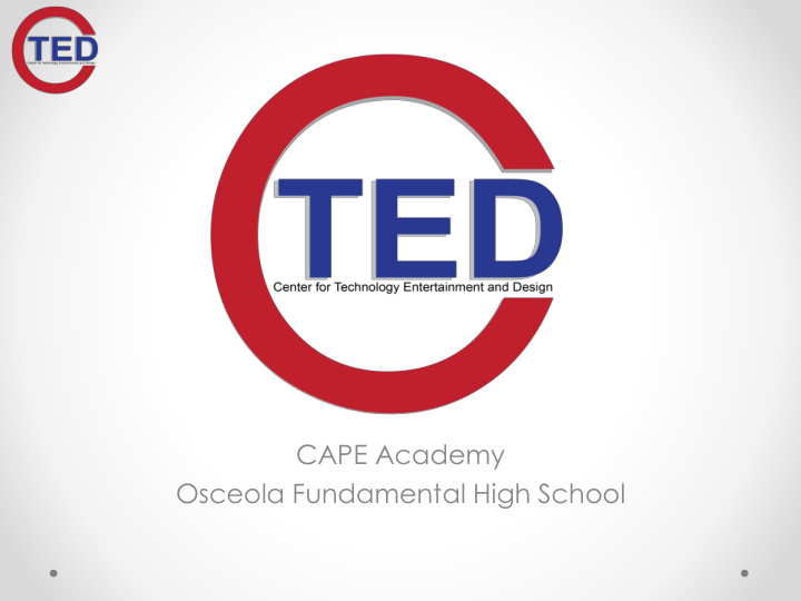 cape academy osceola fundamental high school three cape