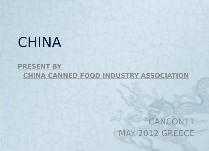 china