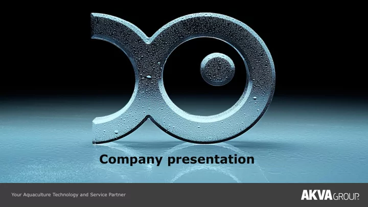 company presentation