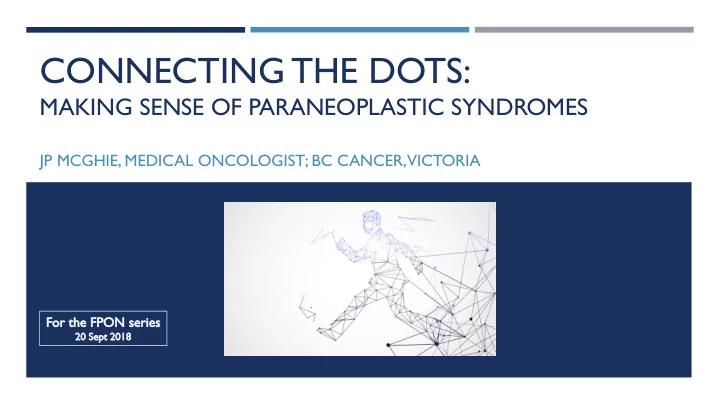 connecting the dots